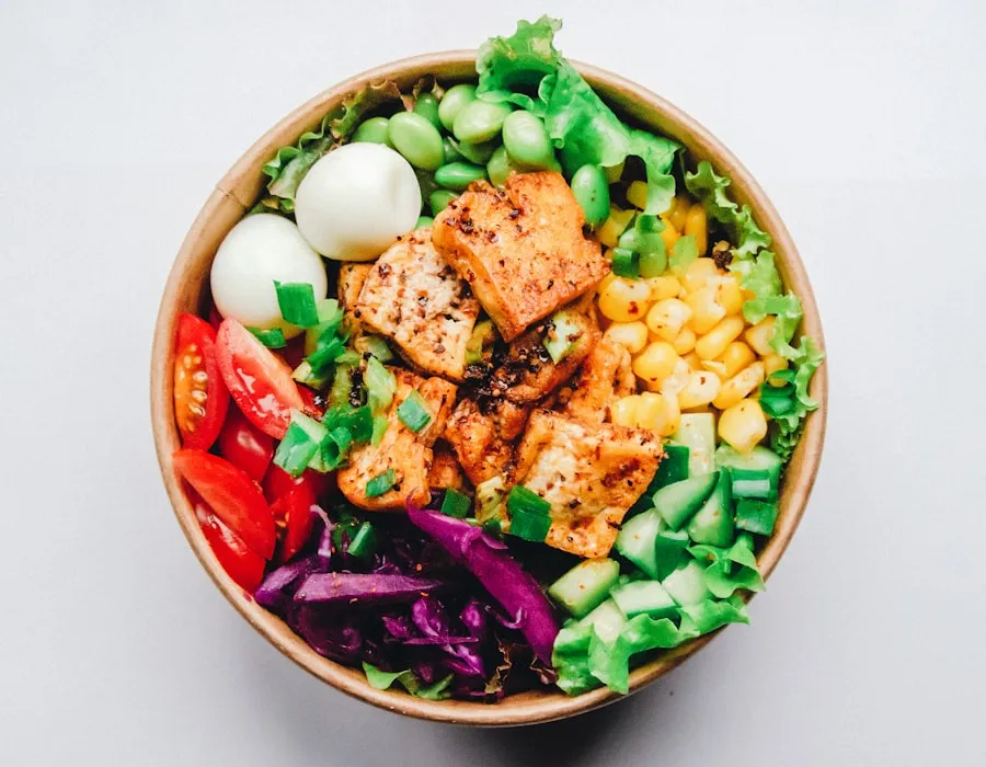 Bowl de comida saludable